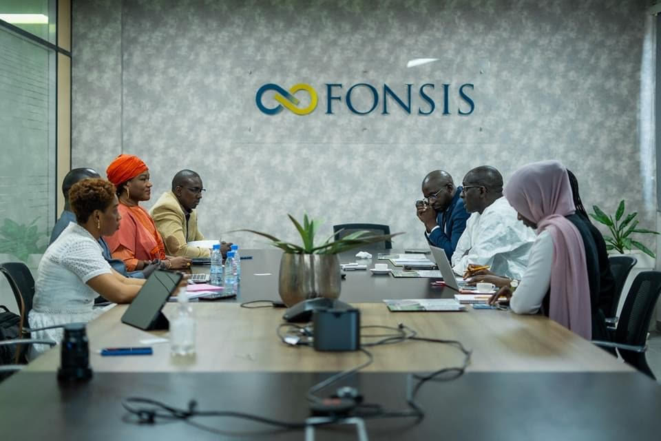 Séance de travail avec le FONSIS
